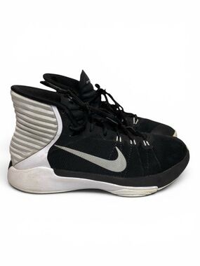 Nike Prime Hype DF Black Gray High Top Basketball Shoes Women’s 9 844792-